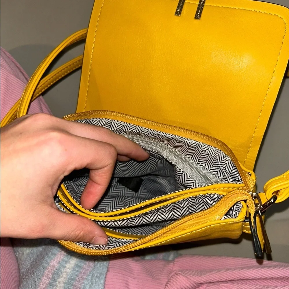 Yellow Crossbody Bag